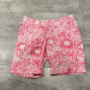 Lilly Pulitzer Vibrant Pink Patterned Shorts